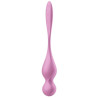 Satisfyer Boules de Geisha Vibrantes Connectées Love Birds 1 9 x 3cm Rose